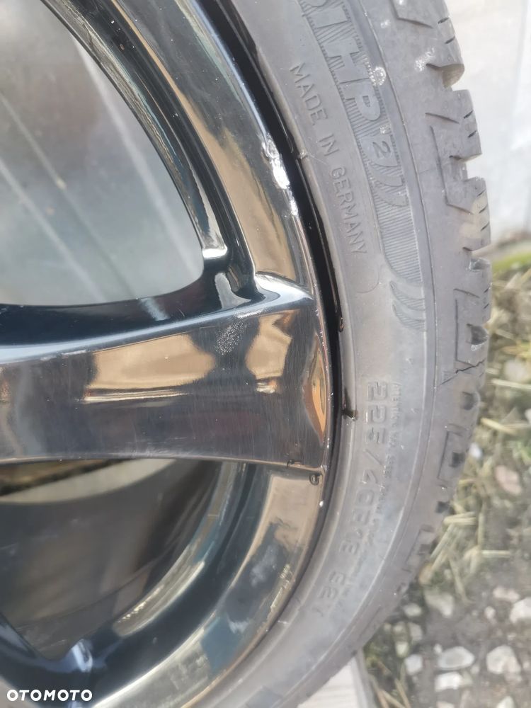 ALUFELGI KOŁA ALUMINIOWE R18 5X114,3 ET50 OPONY ZIMOWE FULDA 225/40 - 4