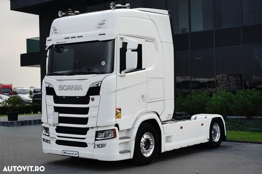 Scania S 560 / RETARDER / I-PARK COOL / COMPLET AIRMAIC / 100% ANVELOPE / JANTE DIN ALIAJ / 2023 - 2