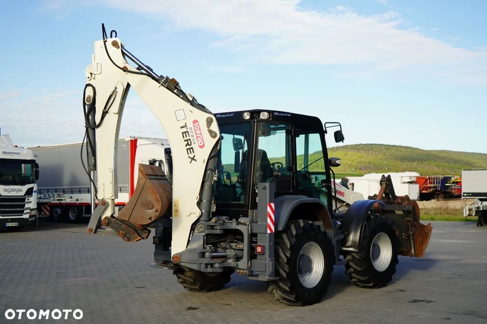 Terex TLB 990 / KOPARKO-ŁADOWARKA / KOMPLET ŁYŻEK / 3 300 MTH / - 14