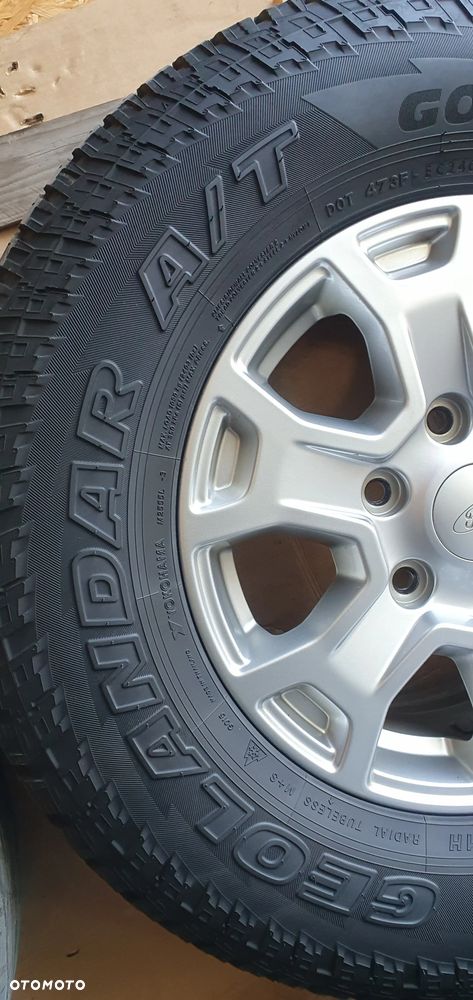 Alufelgi felgi aluminiowe alusy z oponami 6x139,7 R16 7j ET55 Ford Ranger IV EB3C-1007-D2A - 11