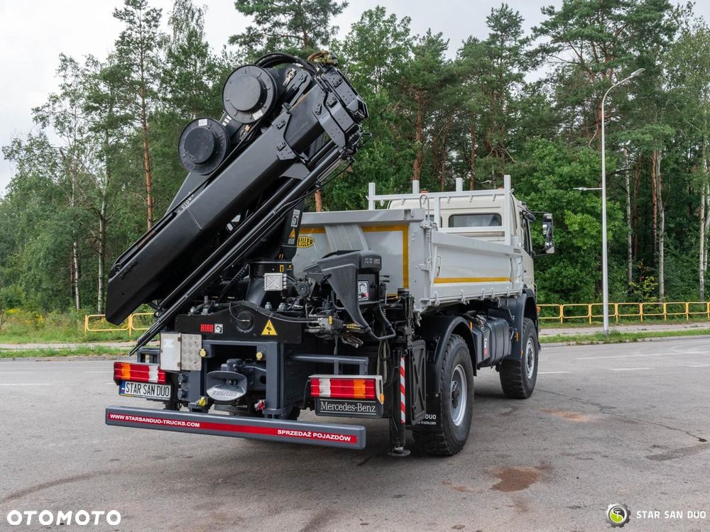 Mercedes-Benz AXOR 1833 4x4 HIAB 166 HDS Żuraw Wywrotka Chwytak - 13