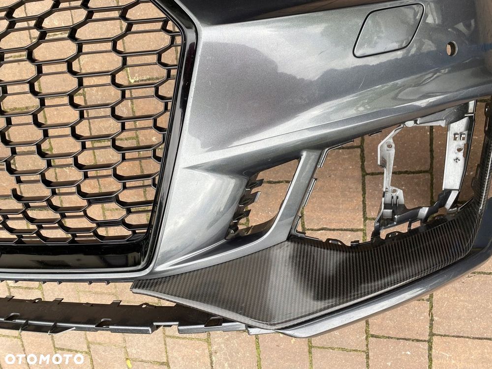 AUDI RS4 A4 B9 8W0 ZDERZAK LZ7S CARBON ORG. - 4