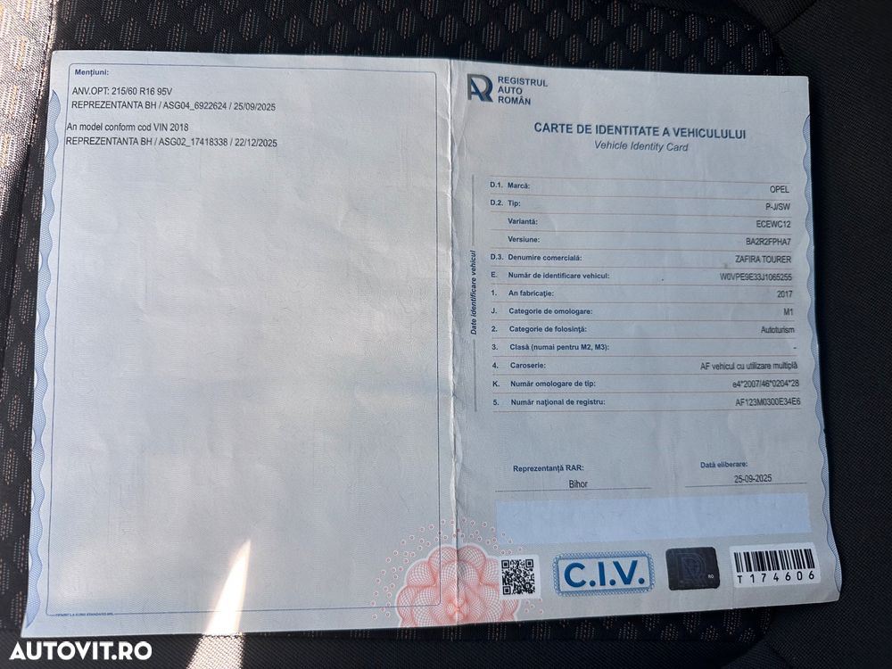 Opel Zafira 1.6 D Start/Stop Business - 24