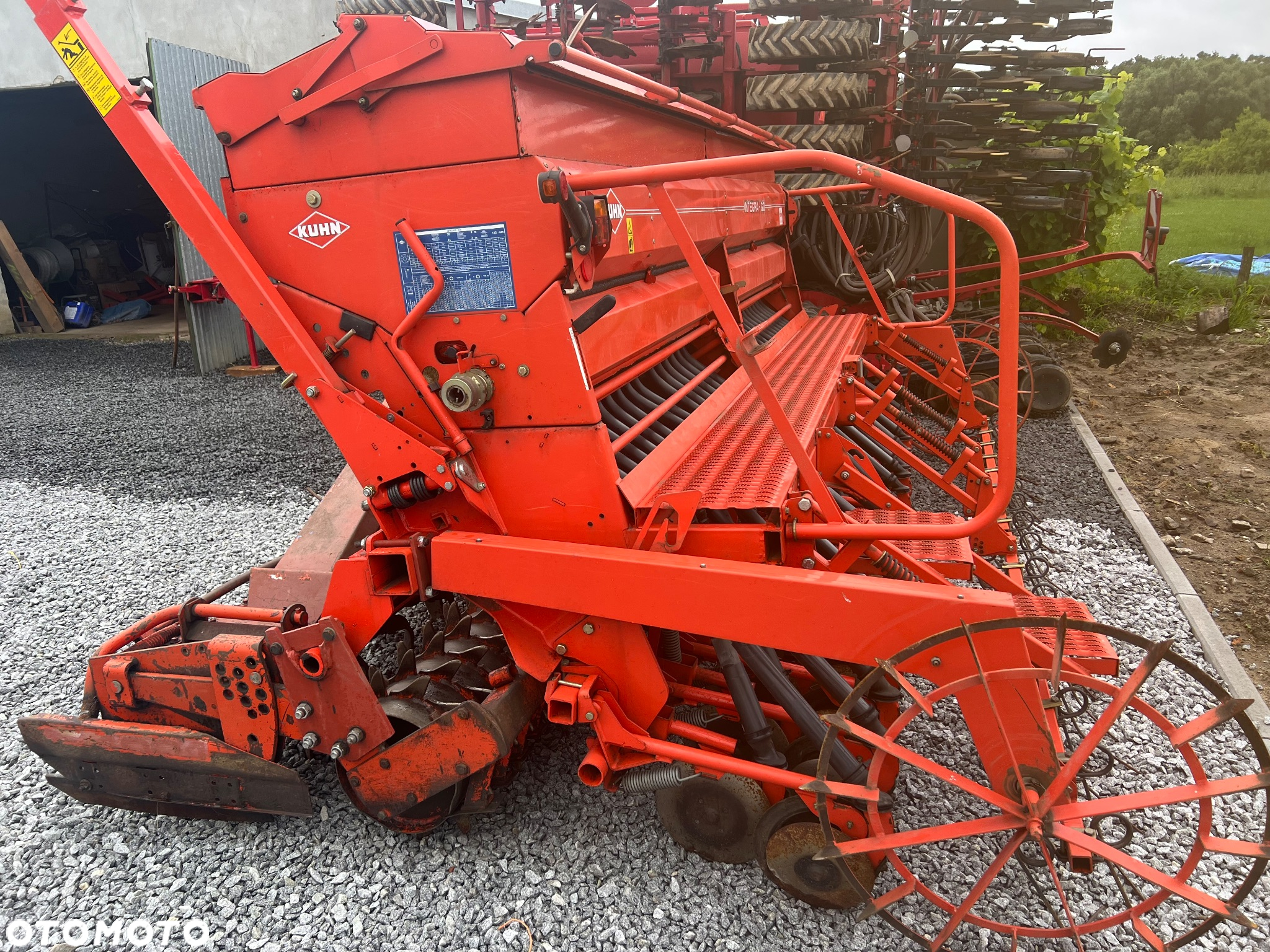 Kuhn Agregat uprawowo siewny siewnik Kuhn integra 400 wirówka hr 4003 - 2