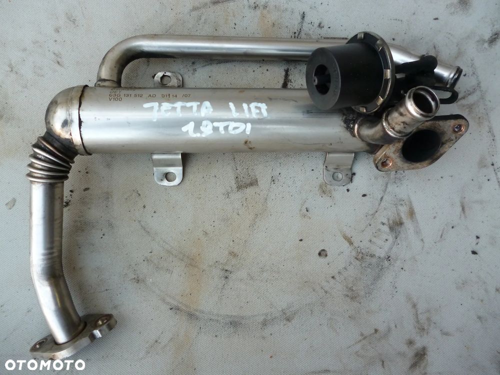VW JETTA 1.9 TDI CHŁODNICZKA SPALIN