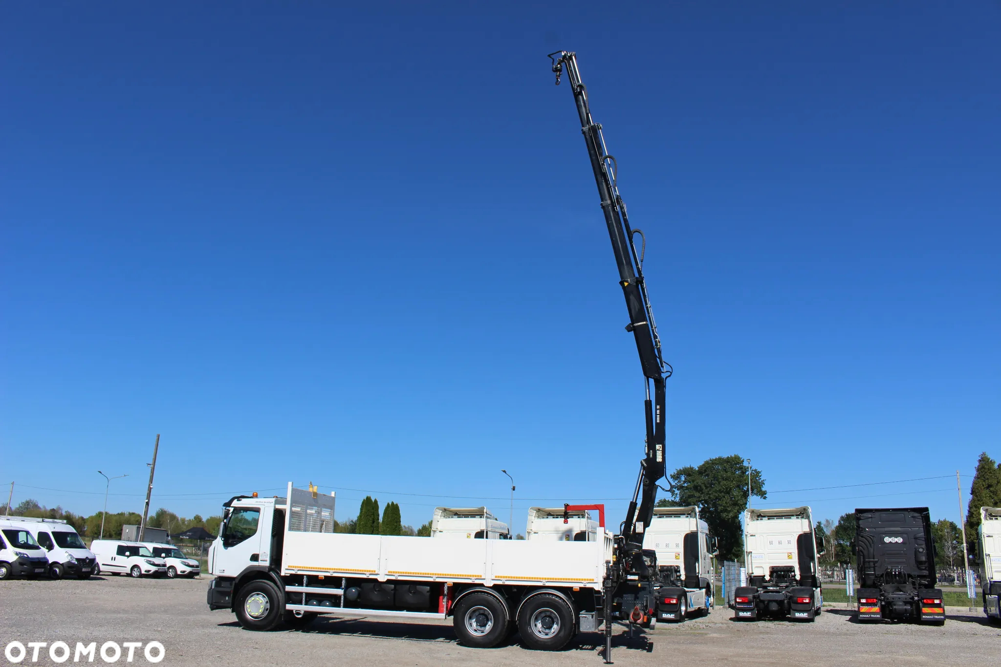 Renault PREMIUM 380 *EEV*/6X4/HDS HIAB XS 166/Pilot /**SERWIS**/ IDEALNY STAN / - 12