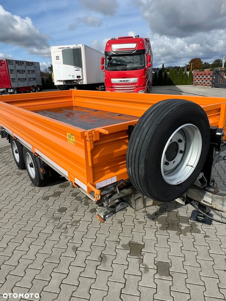 Humbaur Tandem | Wywrotka trójstronna | 9 990 kg DMC | 2013 | Zawieszenie resor | - 2