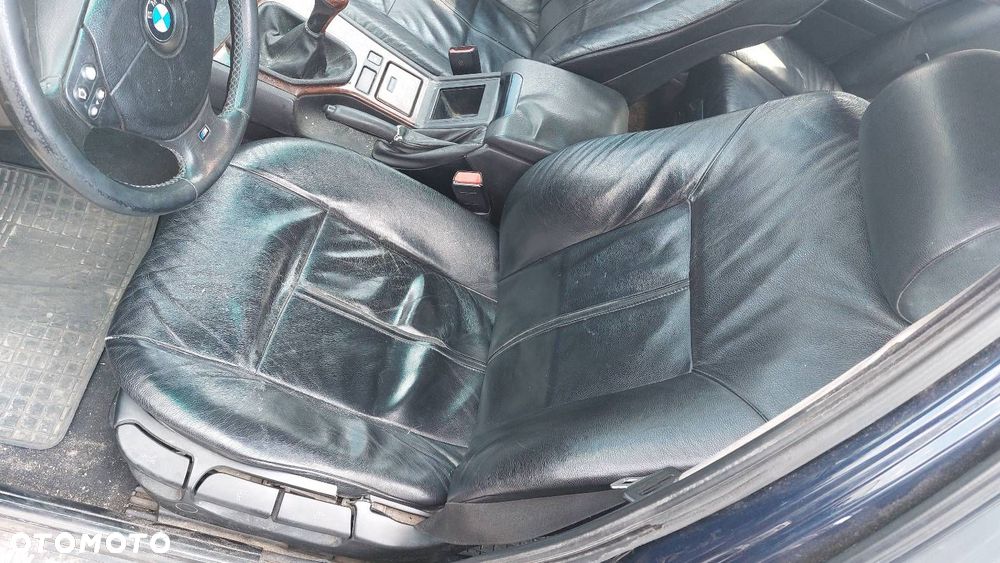 FOTEL LEWY PRZÓD + PRAWY PRZÓD BMW E39 SKÓRA - 3