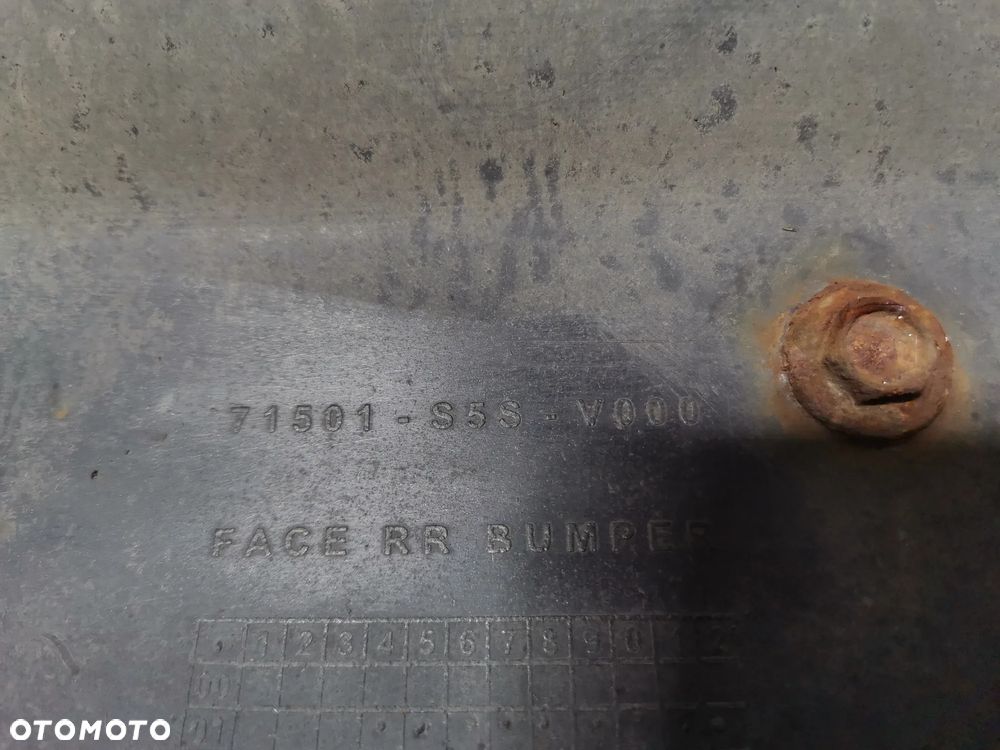 Zderzak Tył Tylny HONDA CIVIC 7 VII H/B 3D Type-R Sport 01-06 - 12