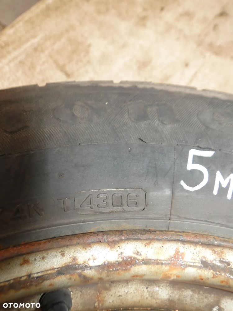 PARTNER II BERLINGO II FELGA STALOWA OPONA KOŁO ZAPASOWE 6,5x15 4x108 ET-27 - 10