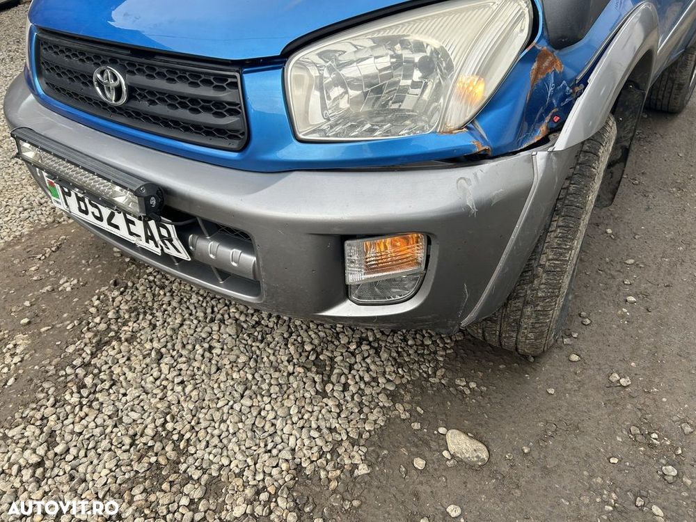 Bara fata Toyota RAV 4 II 2000 - 2006 ALBASTRU (1208) model fara spalatoare far - 2