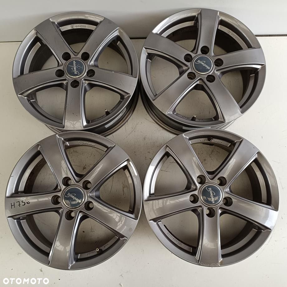Alufelgi 5x112 16 VW Audi Skoda Seat 4szt (H756) - 1