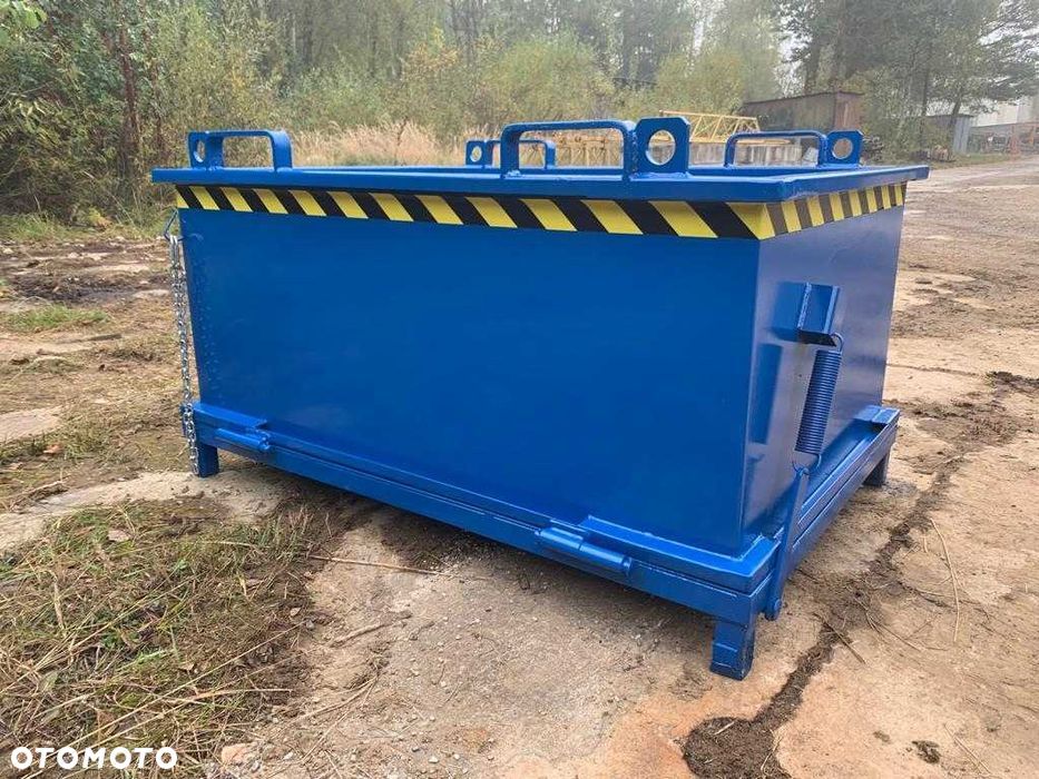 Pojemnik Samowyładowczy Do Hal Produkcyjnych PMDC 750 Z OtwieranymDnem - 5