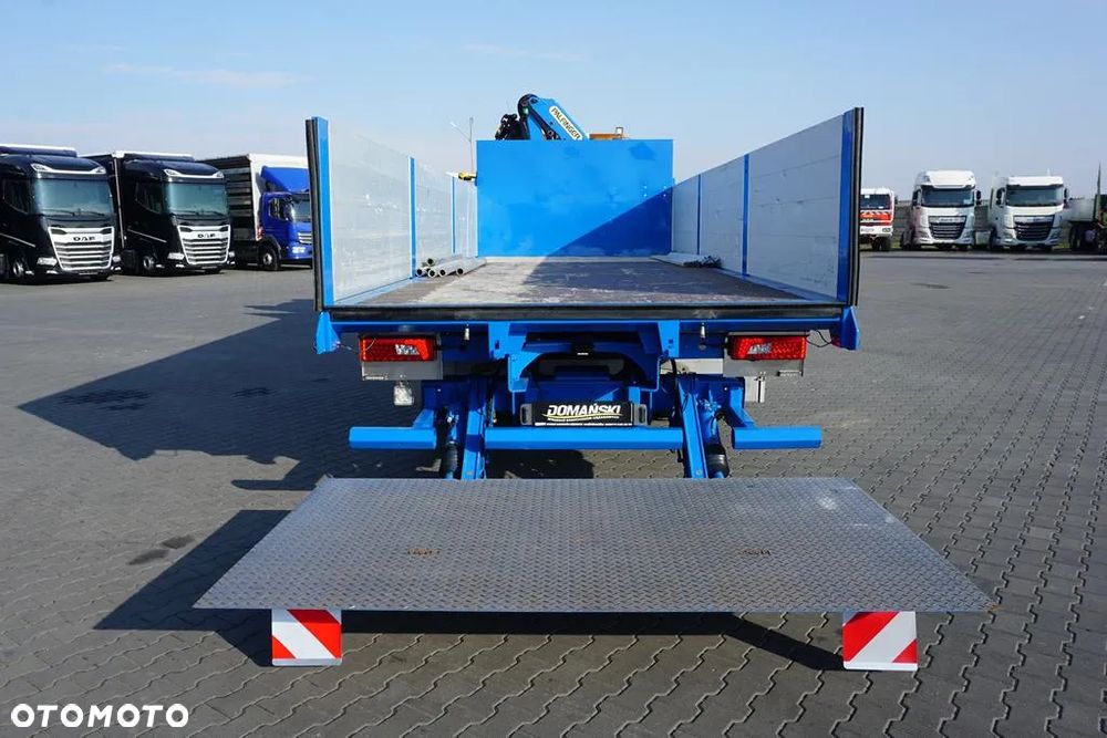 Scania / P 250 / ACC / SKRZYNIOWY + HDS + WINDA / PALFINGER PK 12 002 - EH B / WYSIĘG 10 M - 10