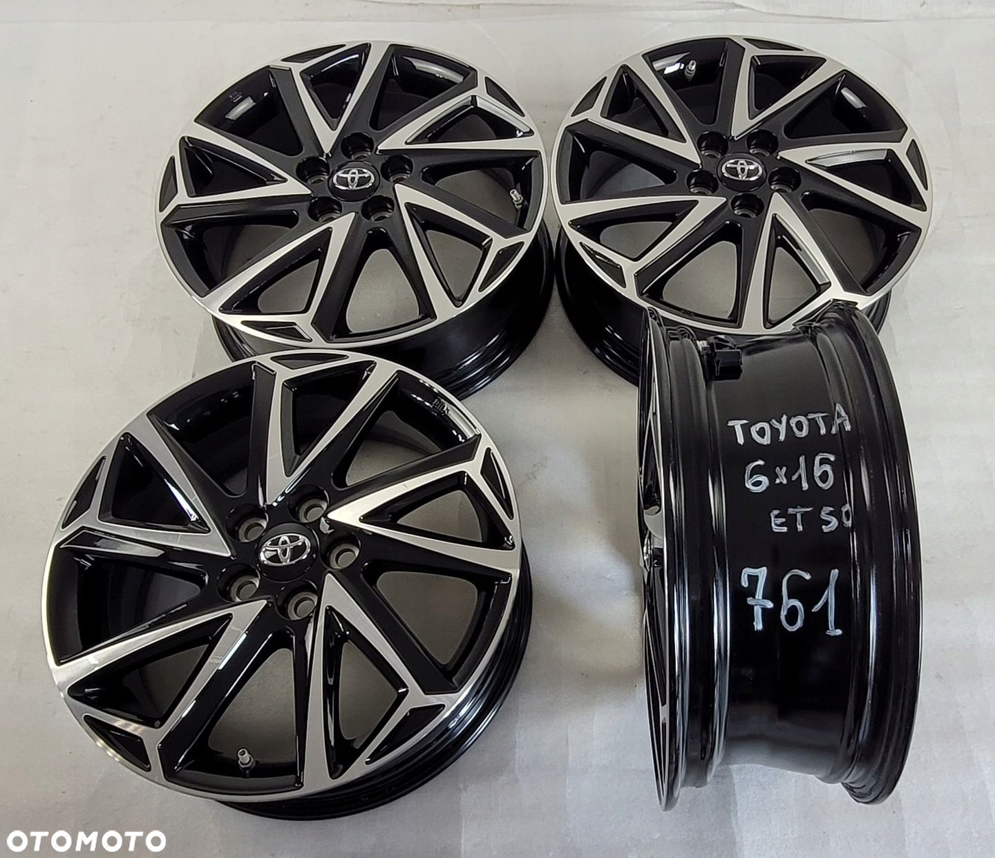 FELGI TOYOTA YARIS IV 6x16 16 ET50 5X100 54,1 PW457-00004 - 16