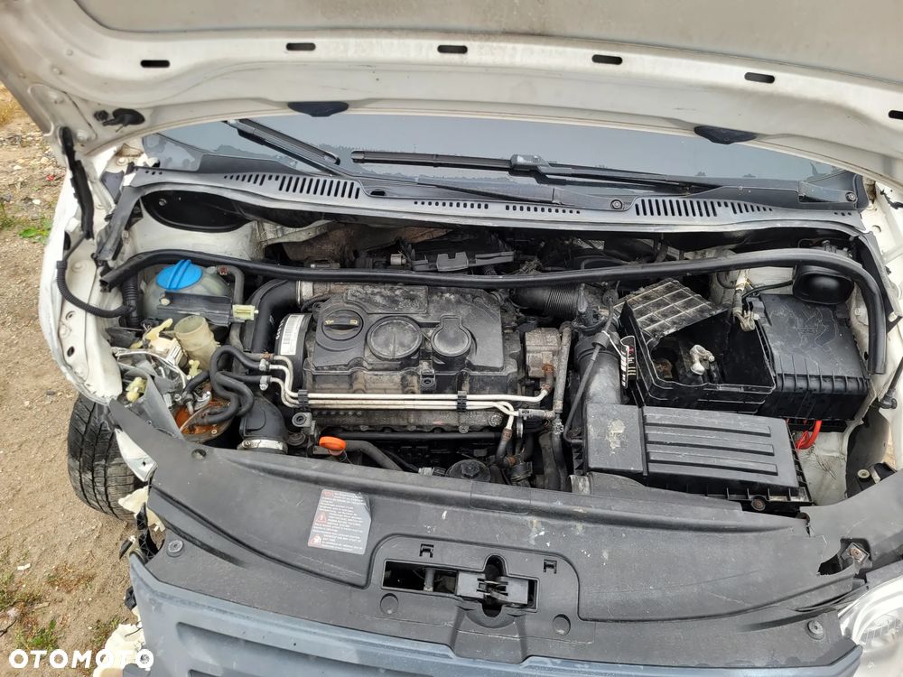 VW VOLKSWAGEN CADDY III 1.9 TDI BLS JCS silnik skrzynia napęd sanki belka wahacz wahacze zacisk zaciski zwrotnica piasta - 2