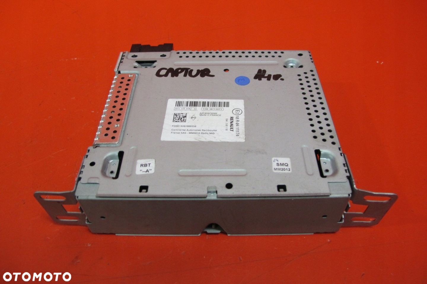 RENAULT CAPTUR 1 I 13- CLIO 4 IV ZOE RADIO TUNER MODUŁ 281152239R KOD - 1