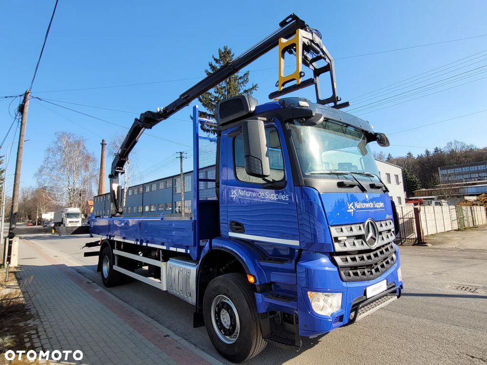 Mercedes-Benz AROCS 1824 HMF 1420 PILOT HDS ŻURAW DŹWIG ROTATOR ANTOS ZAMIANA na SUV - 6