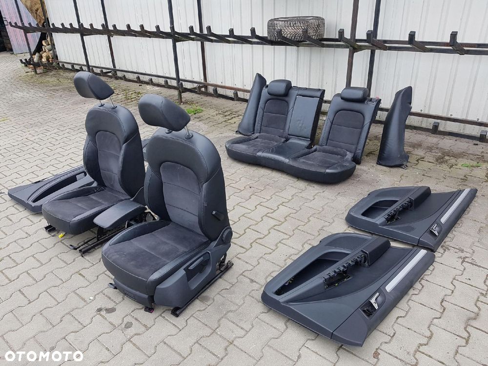 SKODA SUPERB II 08r- SEDAN FOTELE KANAPA ALCANTARA - 6