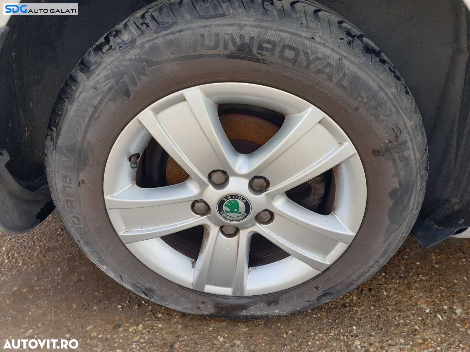 Set 4 Jante Roti Aliaj 205 60 15 R15 5x112 Ford Galaxy 1996 - 2006 [C4019] - 4