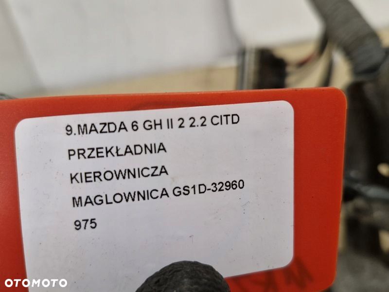 MAZDA 6 GH II 2 2.2 CITD PRZEKŁADNIA KIEROWNICZA MAGLOWNICA GS1D-32960 - 7