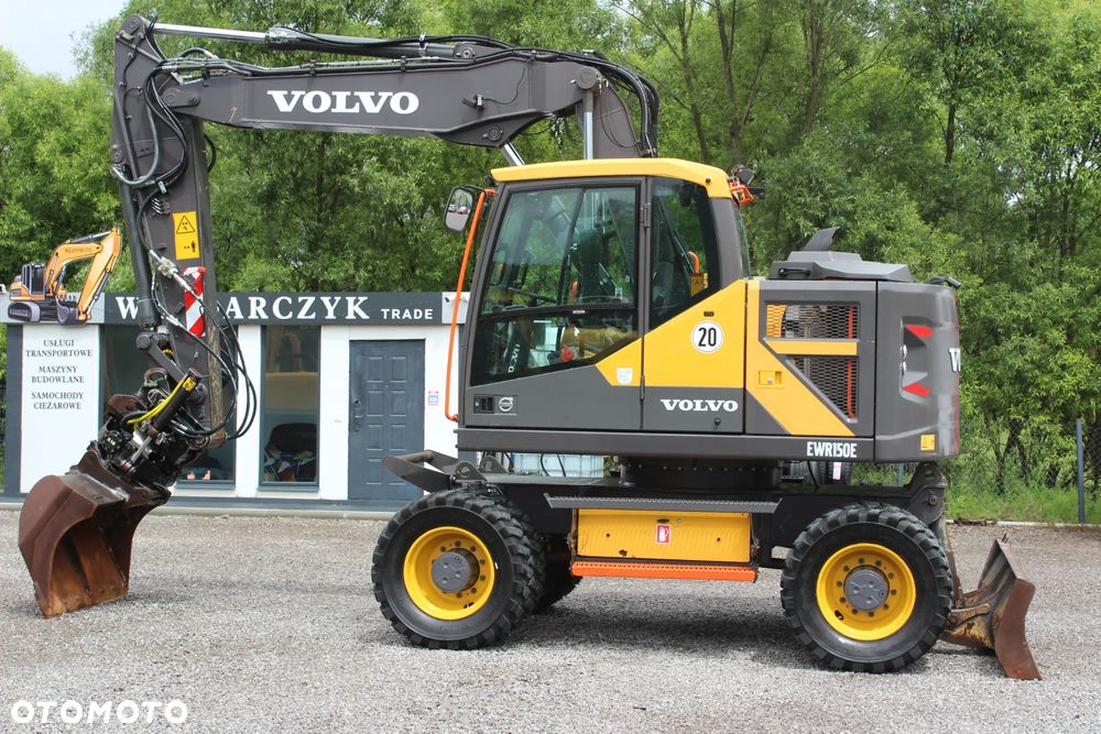 Volvo EWR150e SPROWADZONA/ROTOTILT/NOWE OPONY - 2