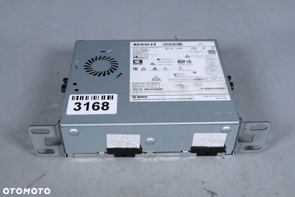 Radio nawigacja czytnik Renault Zoe II LIFT CLIO V 259153952R ORYGINAŁ EU - 1