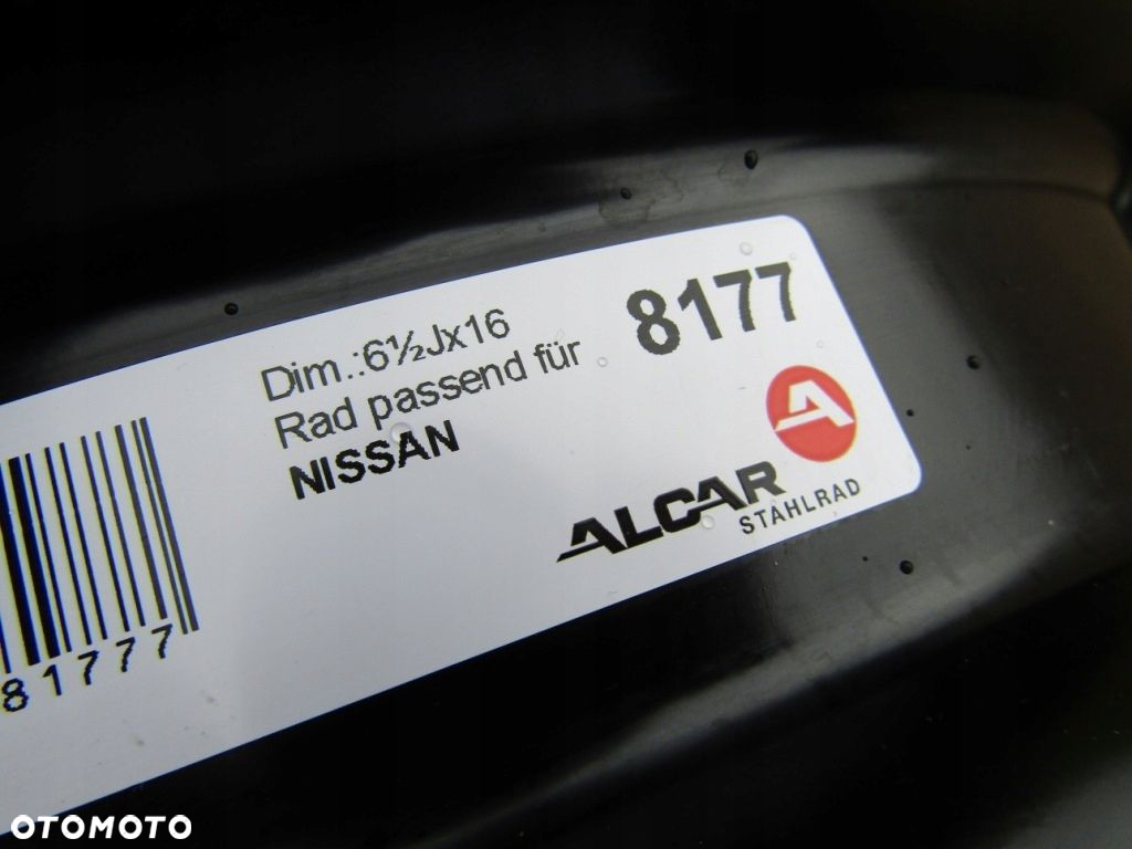 Felgi 16 Nissan QASHQAI I II Juke X-TRAIL Pulsar / ET40  czujniki TPMS - 14