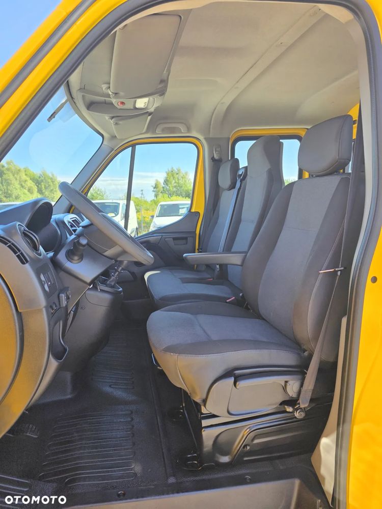 Renault MASTER 2,3 DCI 145 KONNA DOKA BRYGADÓWKA 7 OSOBOWA 3,3M SKRZYNIA KLIMA WEBASTO 162T/KM PRZEBIEGU GWARANCJA BLIŻNIAKI DO 3,5T - 11