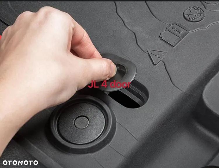 Dywaniki gumowe Wrangler JL 2018- 4 door - 10