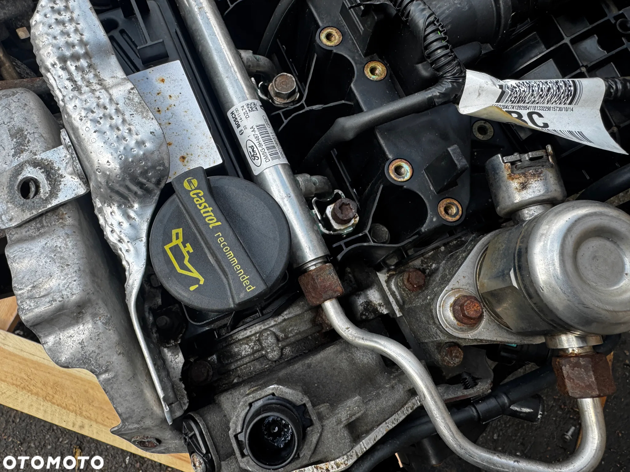 silnik sfja 1.0 ecoboost fiesta komletny 183 tys - 17