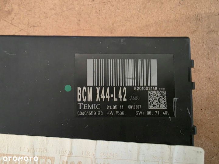 ZESTAW STARTOWY STEROWNIK UCH KLUCZ RENAULT WIND 1.2 TCE 8201077701 - 4