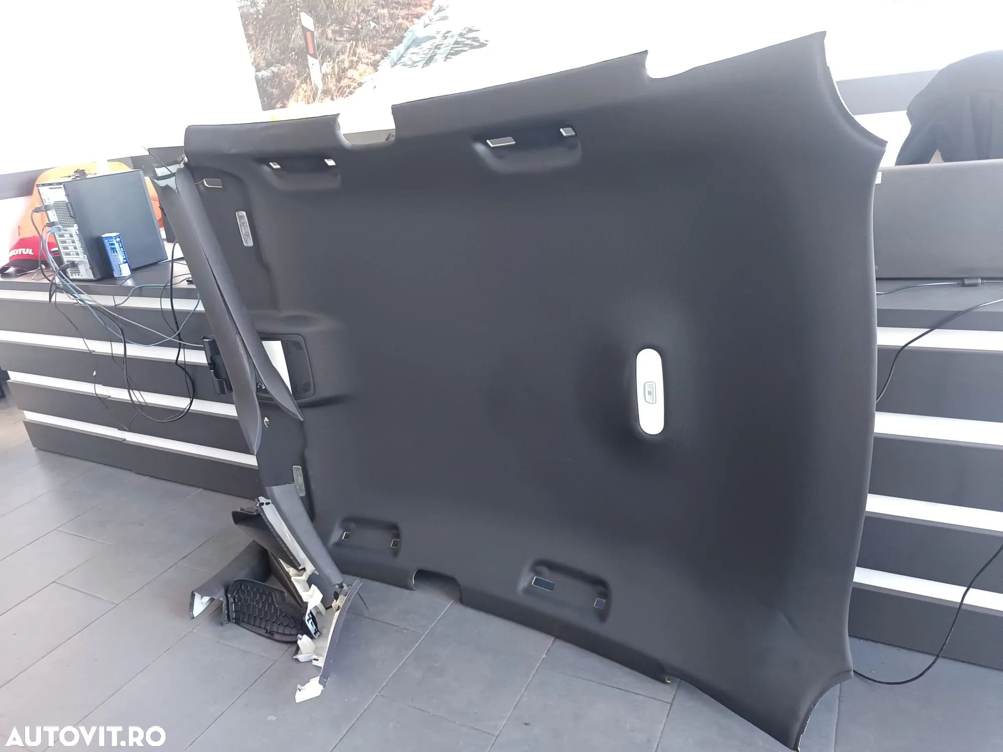 Plafon + stalpi Audi A5 2014 ( negru, 4 usi ) - 1