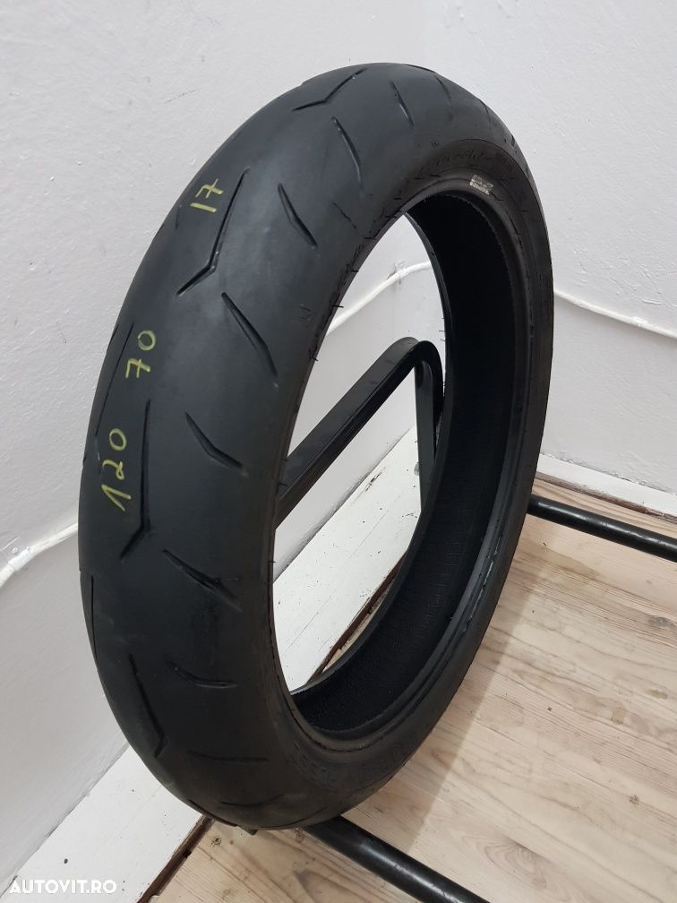 Anvelopa moto 120 70 17 Pirelli rosso corsa - 1