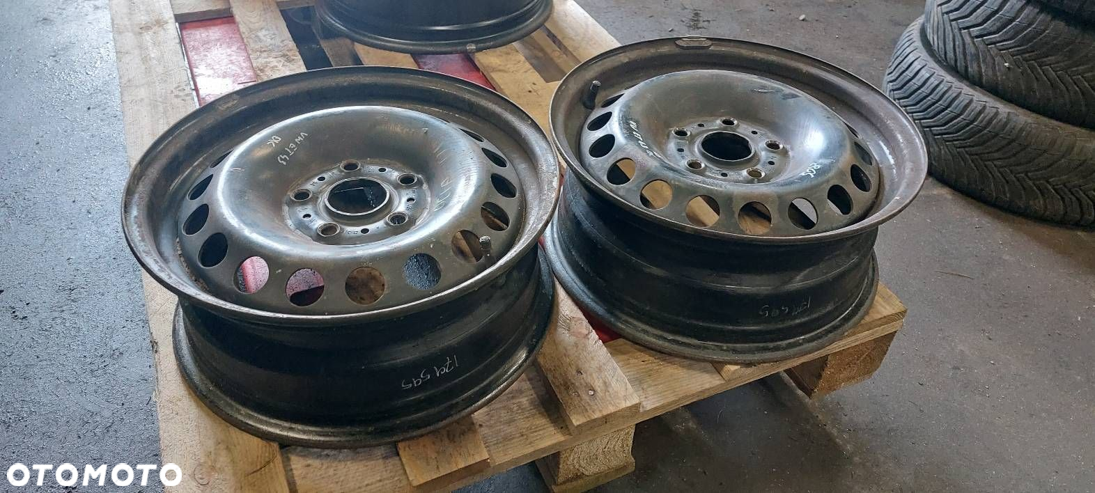 FELGI STALOWE 2 SZT VOLKSWAGEN SKODA 1J0601027 L/N 6JX15 ET43 5X112 - 3