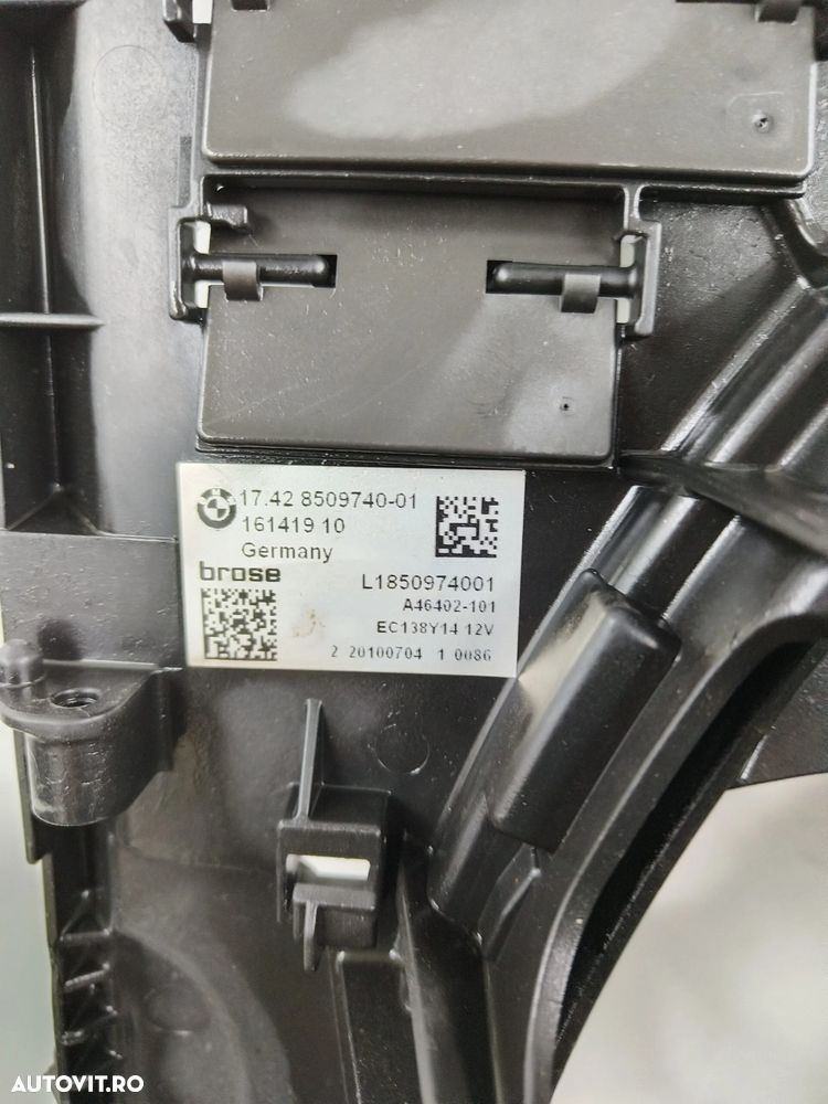 Electroventilator racire (GMV) BMW F10/F11 8509740 - 3