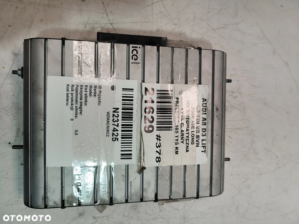Wzmacniacz AUDIO 4E0035465 AUDI A8 D3 LIFT - 2