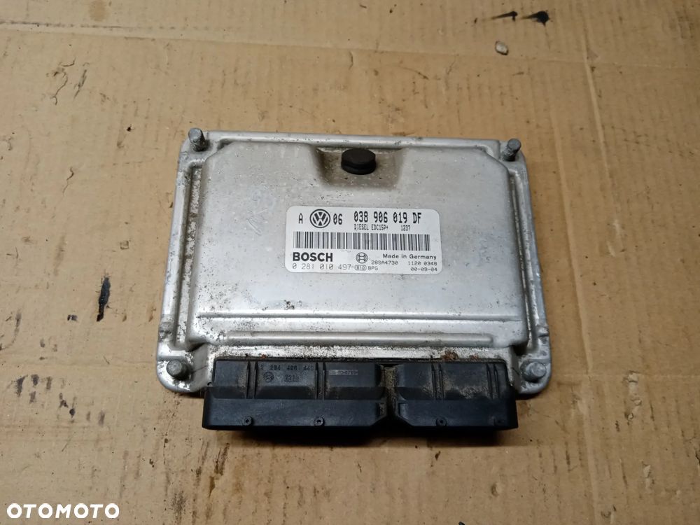 Komputer sterownik silnika VW Golf IV 4 1.9 TDI 038906019DF - 1