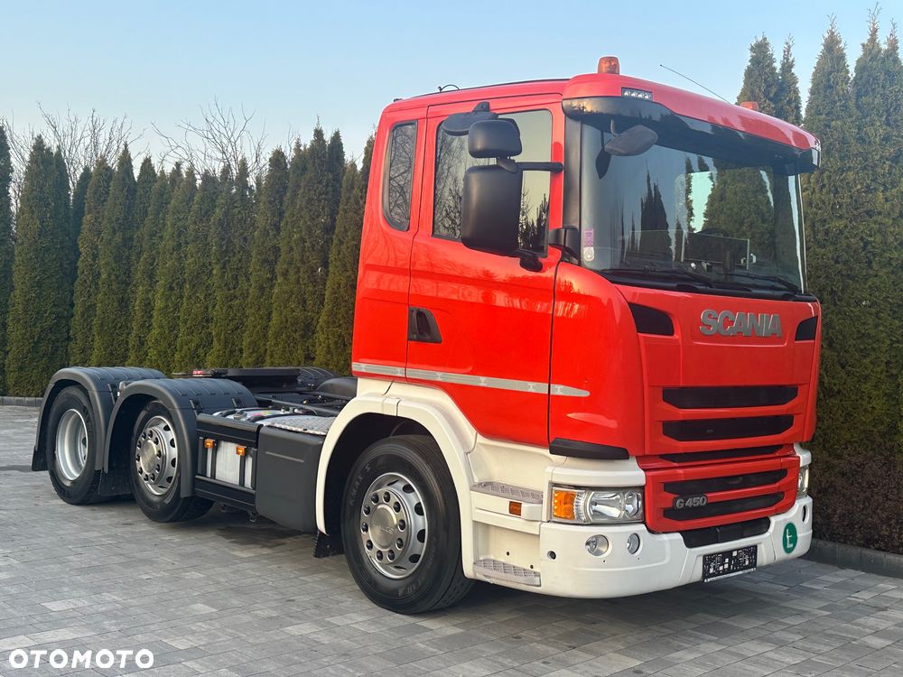 Scania / G450 / 6X2 / PUSHER / Oś-Skrętna-Podnoszona / - 19