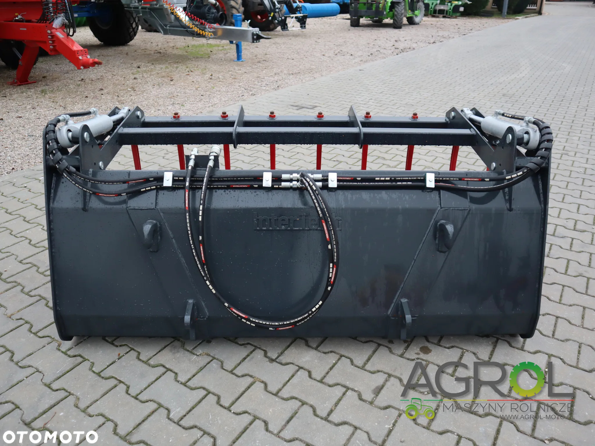 Łyżko-Krokodyl 1,5m 1,8m 2,2m 2,4m Inter Tech; Chwytak Paleciak Łyżka - 6