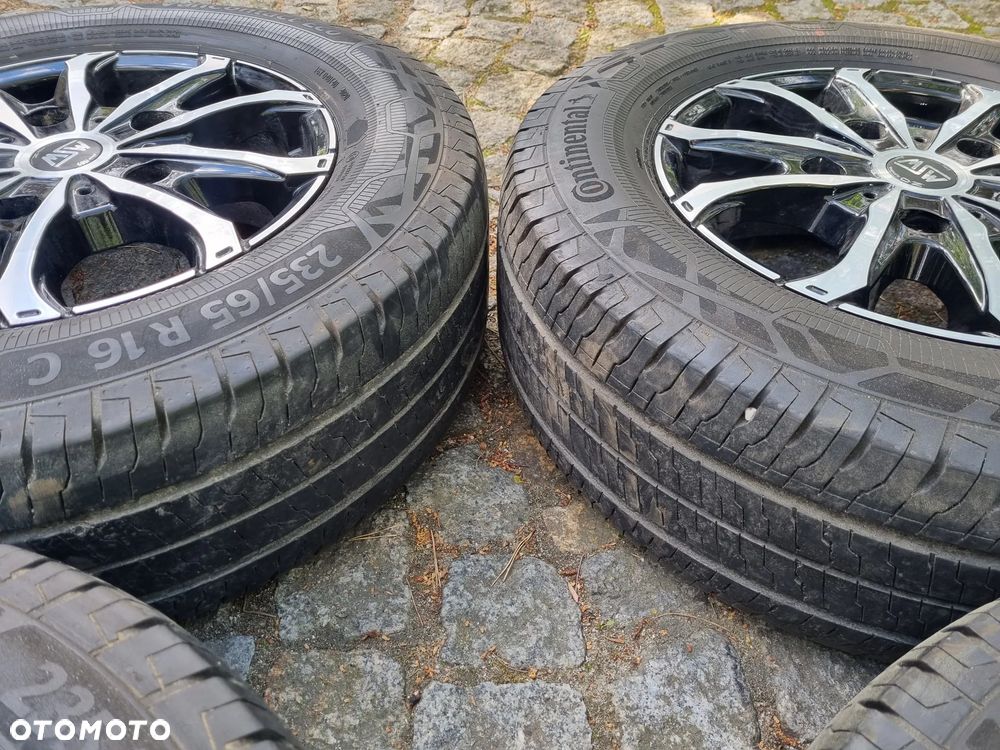 Koła Felgi aluminowe 16 OZ MSW 48 VAN/ opony letnie Continental Van Contact Eco 235/65/16C Ford Kamper Bus - 8