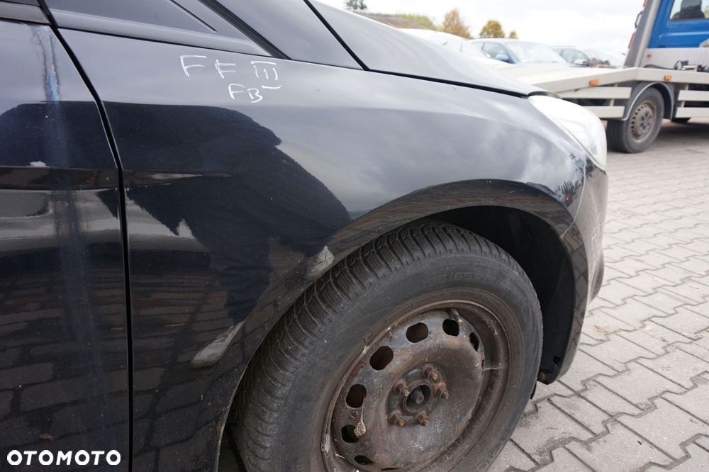 MASKA ZDERZAK BŁOTNIKI LAMPY FOCUS III MK3 FB  FORD 2010-2014 CZARNY PANTHER PRZÓD KOMPLETNY - 31