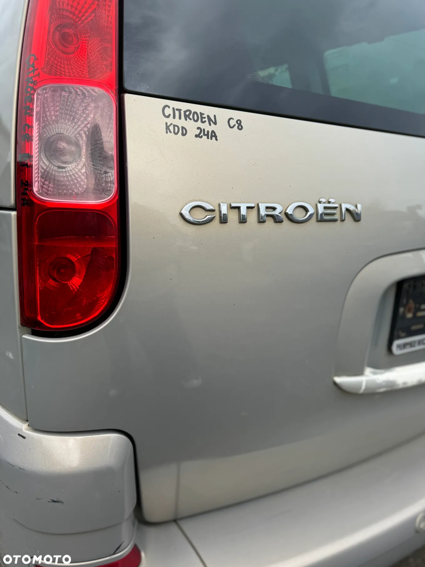CITROEN C8 KLAPA BAGAŻNIKA KDD - 4