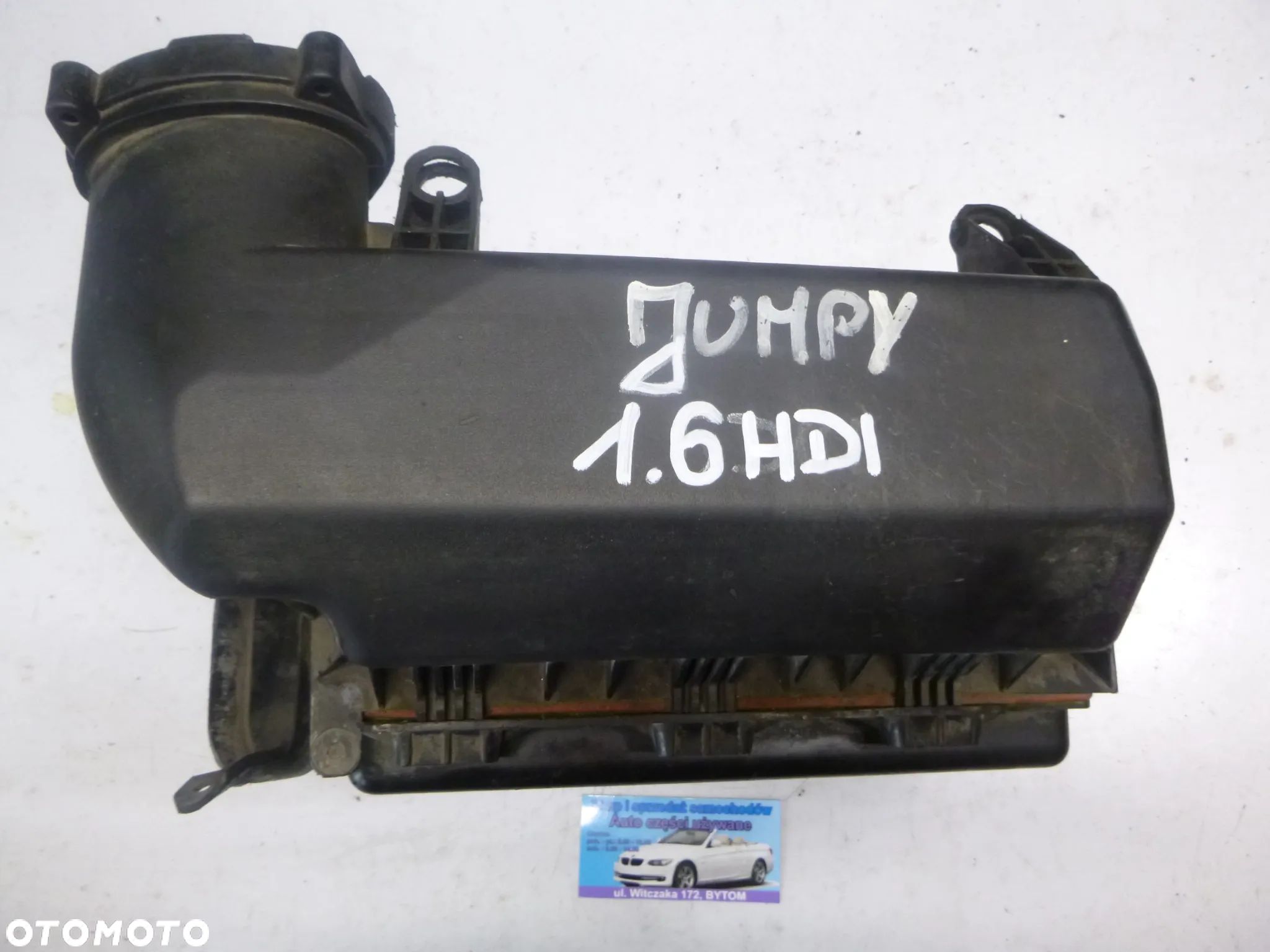 OBUDOWA FILTRA POWIETRZA CITROEN JUMPY II  1,6 HDI 2007r  9659405080 - 1