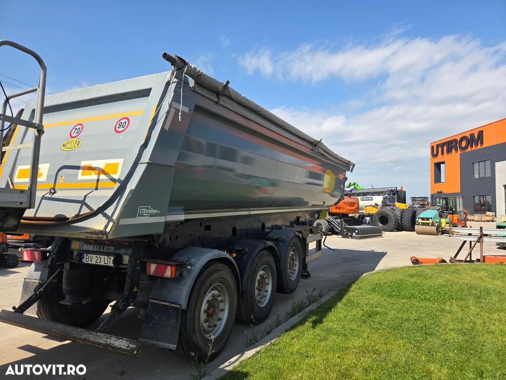 Meiller 28mc, 3 axe, Axe SAF, axa liftabila, scena vizitare, prelata, protectii laterale sasiu, frane disc, model KISA3, posibilitate leasing 3 ani-PROMOTIE 23.900 EUR+Tva - 11