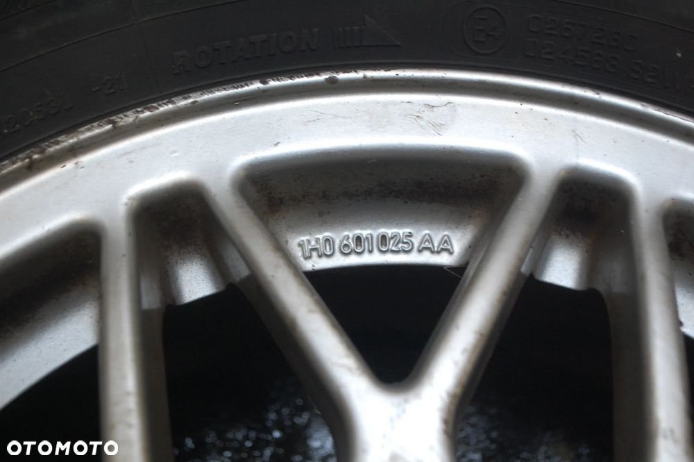 FELGI ALUMINIOWE ALUFELGI BBS 1H0601025AA 5X100 6.5J ET33 195/65R15 VW GOLF III SEAT SKODA AUDI - 6