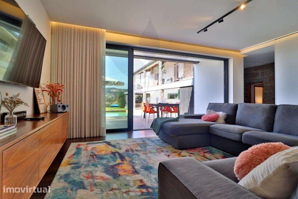 Moradia T3 + Escritório com Piscina em Priscos – Braga - Grande imagem: 3/45