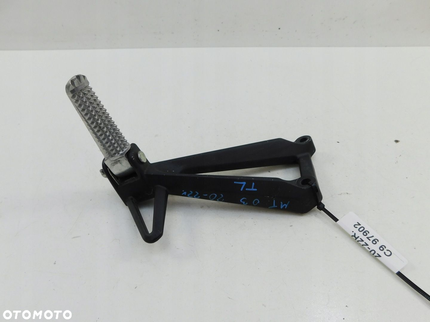 YAMAHA MT03 20-22 SET PODNÓŻEK PASAŻERA LEWY - 4