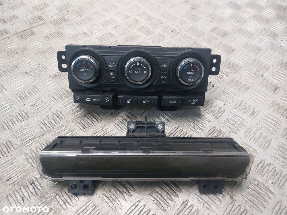 PANEL NAWIEWU + WYŚWIETLACZ MAZDA CX-9 I LIFT TE70-61-190 TD11611J0 - 1
