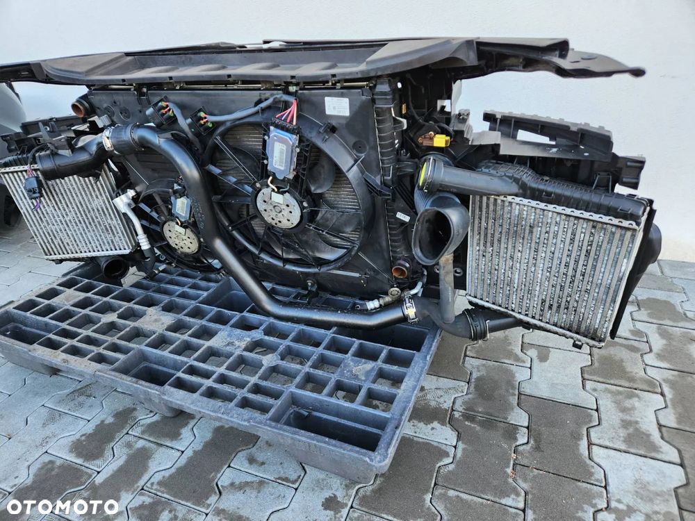 AUDI Q7 4L LIFT 09-15R PAS PRZEDNI 3.0 S-LINE KOMPLETNY WZMOCNIENIE CHLODNICE - 7